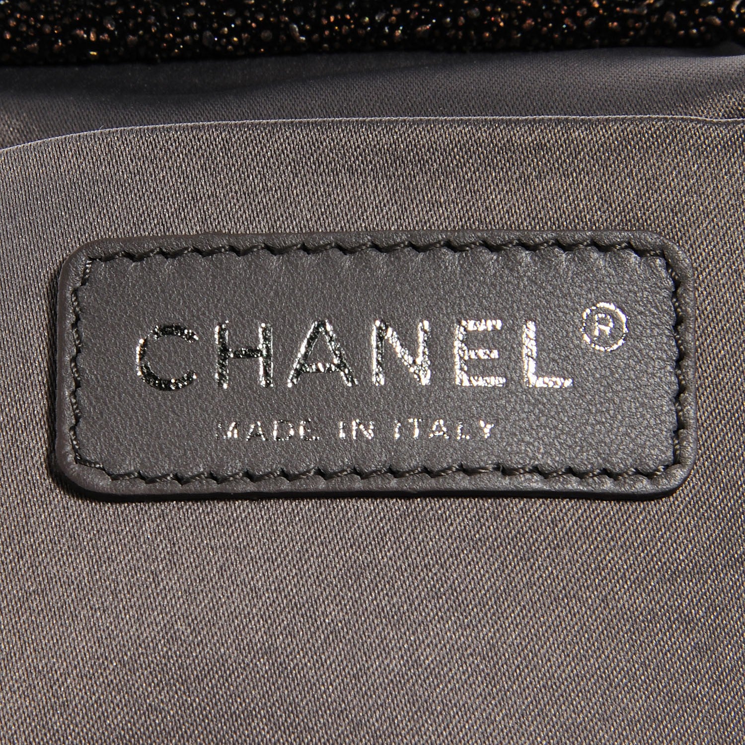 Chanel Stingray Degrade Frame Clutch Dark Gold 7 of 9