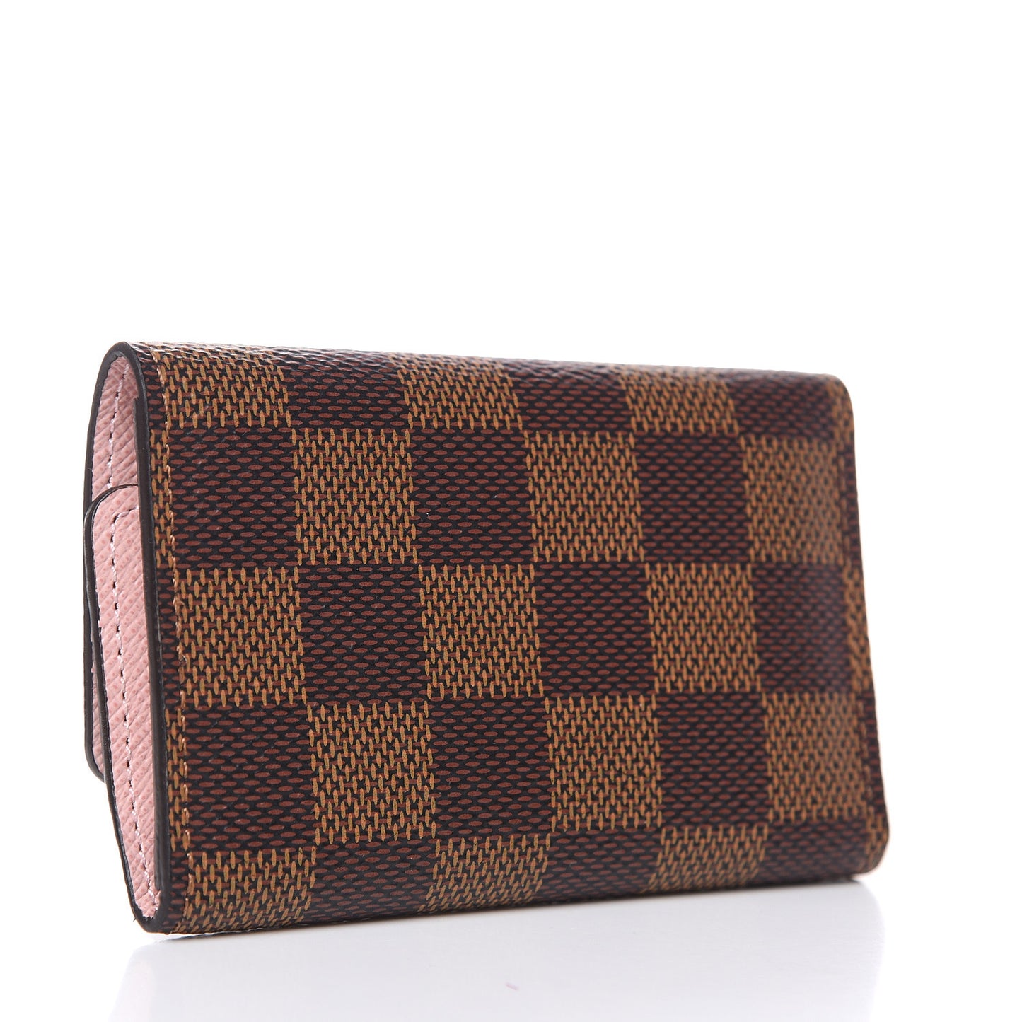 Damier Ebene Multicles 6 Key Holder Rose Ballerine