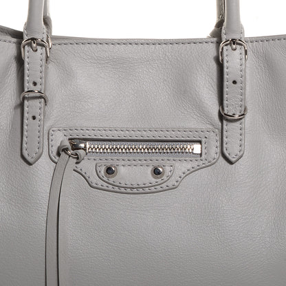 Balenciaga Calfskin Papier Mini A4 Tote Gris Glace 8 of 8