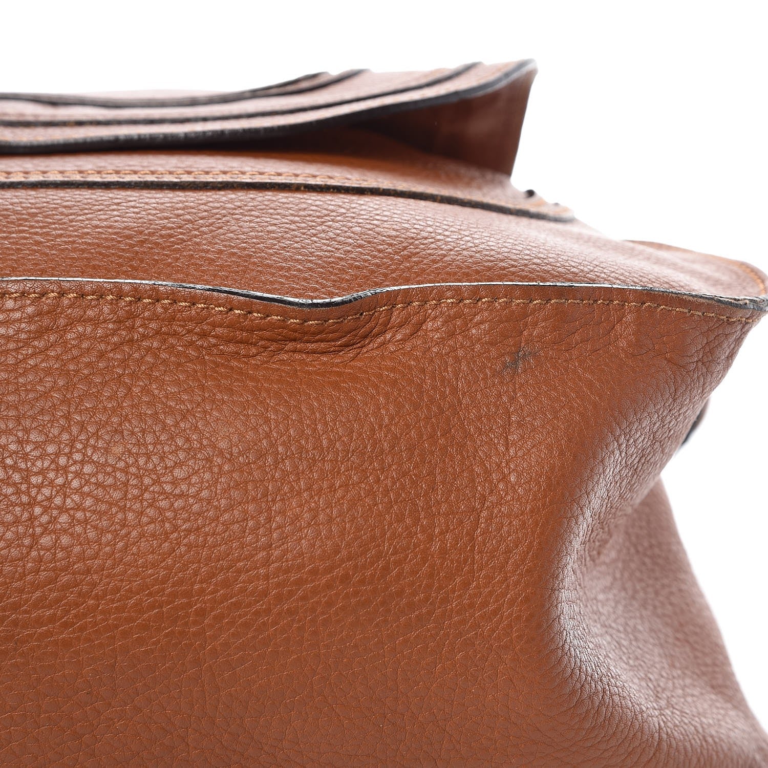 Chloe Calfskin Large Marcie Satchel Tan 11 of 24