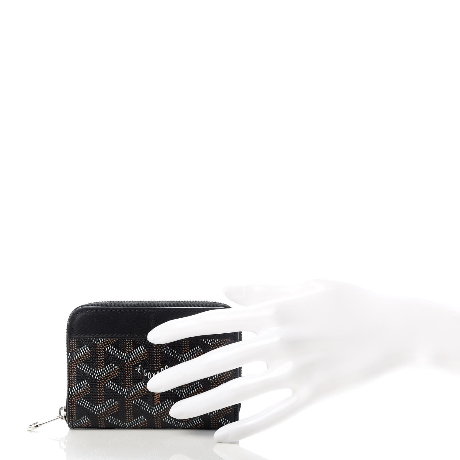 Goyard Goyardine Matignon PM Wallet Black 2 of 7