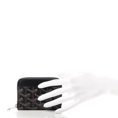 Goyard Goyardine Matignon PM Wallet Black 2 of 7
