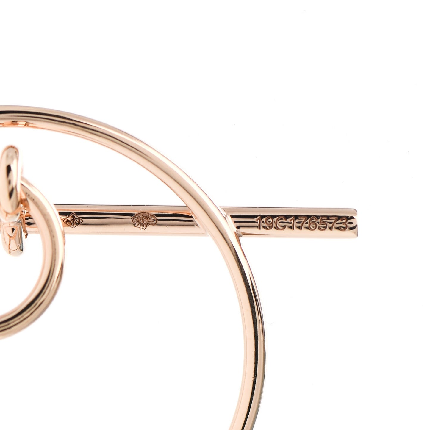 18K Rose Gold PM Loop Earrings