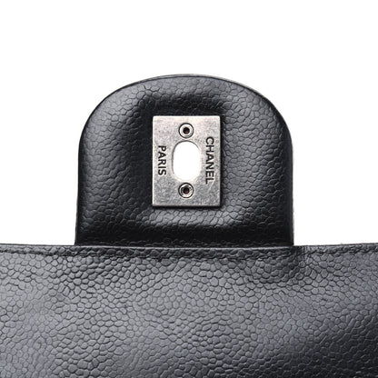 Chanel Crumpled Grained Calfskin Medium CC Crave Flap Black 8 of 22