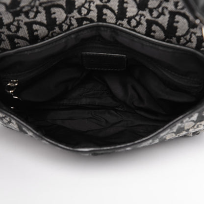 Christian Dior Monogram Double Saddle Bag Black 7 of 10