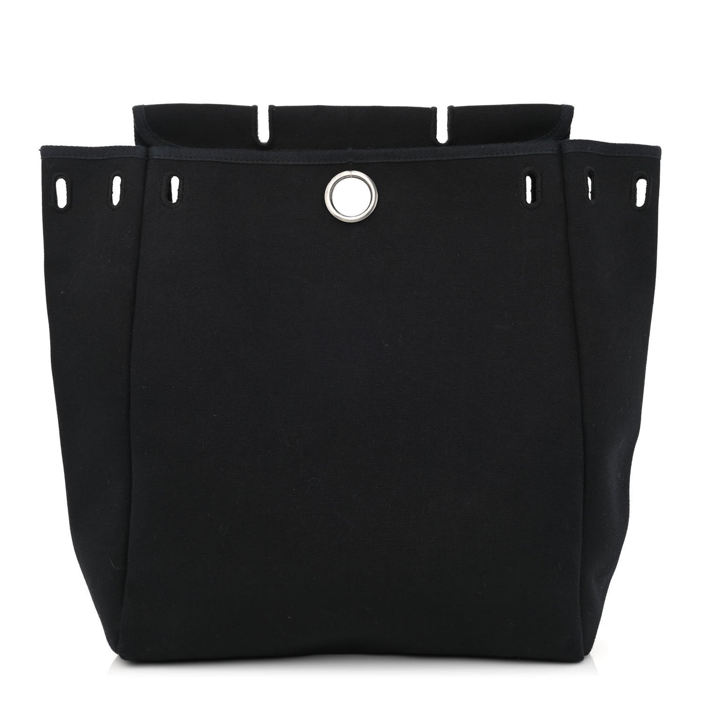 Toile Vache Calfskin Herbag 30 PM Backpack Black