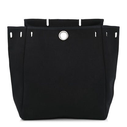 Hermes Toile Vache Calfskin Herbag 30 PM Backpack Black 4 of 18