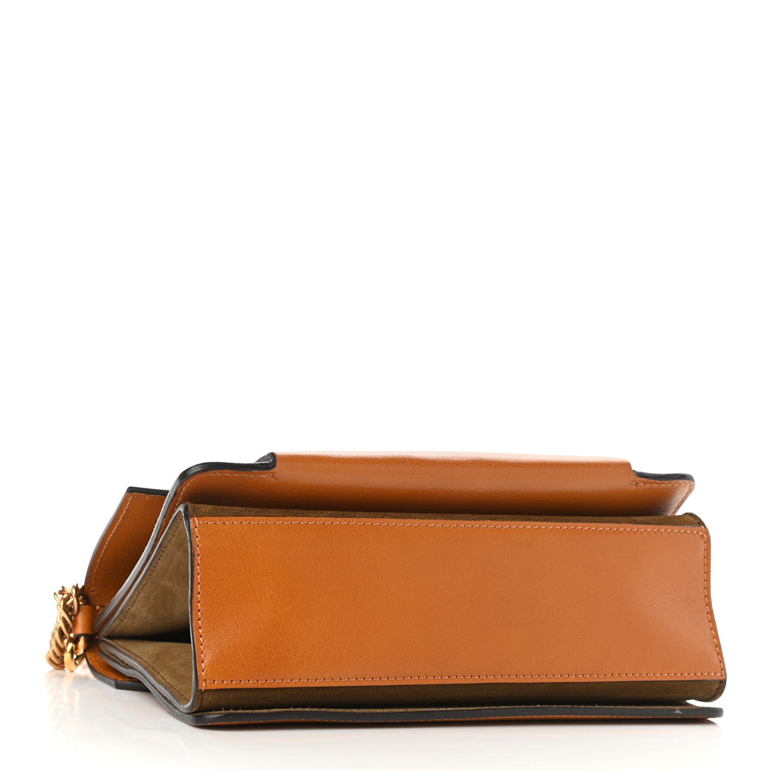 Givenchy Calfskin Small GV3 Shoulder Bag Amber Mastic 3 of 8