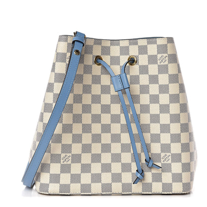 Louis Vuitton Damier Azur Neonoe MM Bleuet 1 of 9