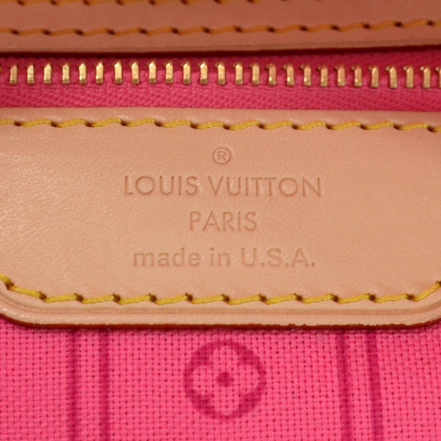 Louis Vuitton Monogram Roses Neverfull MM 5 of 7