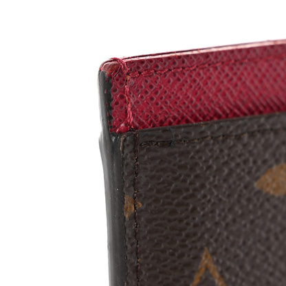 Louis Vuitton Monogram Card Holder Fuchsia 9 of 9