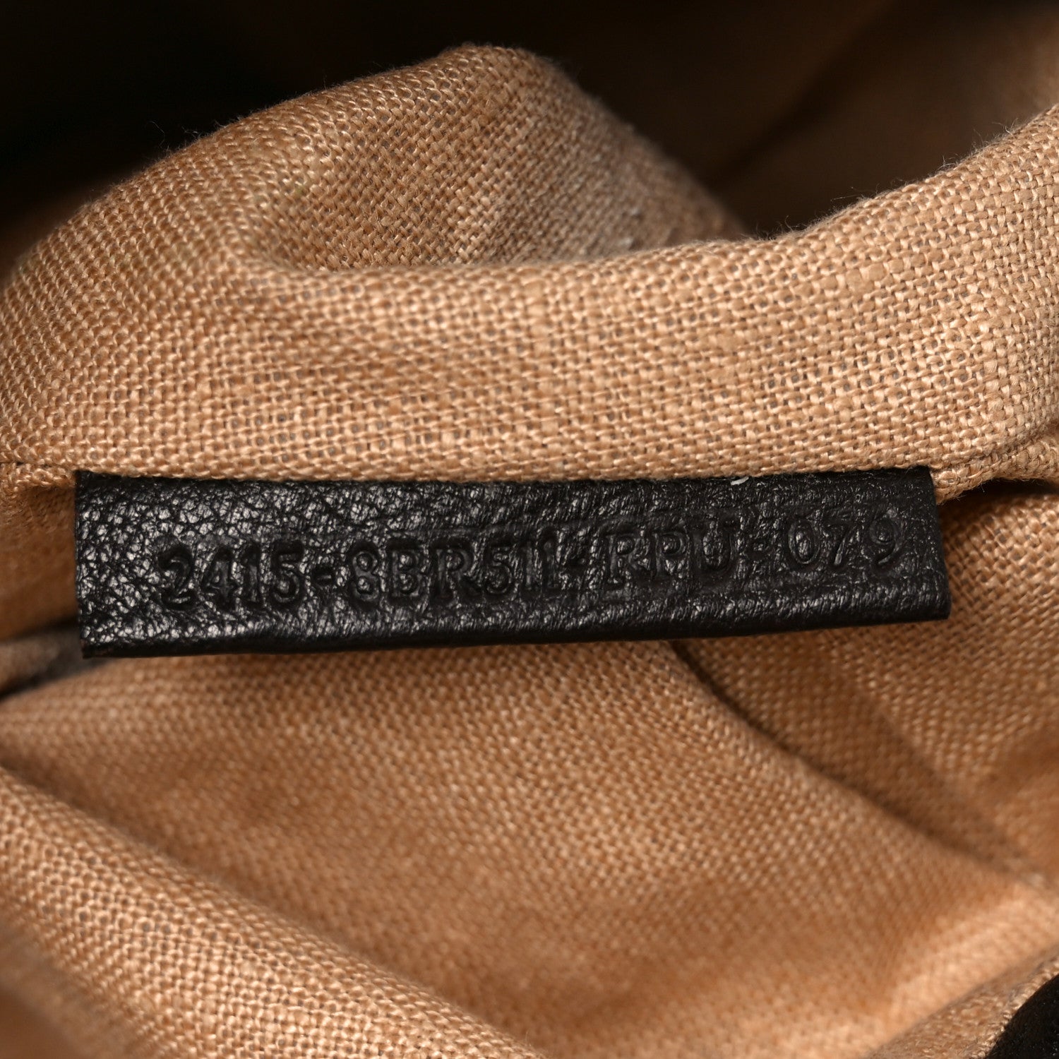 Fendi Zucca Nappa Nuvolata Vitello Tortuga Spy Tobacco Moro