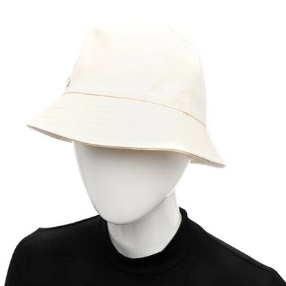 Hermes Cotton Elena Bucket Hat 57 White 2 of 8