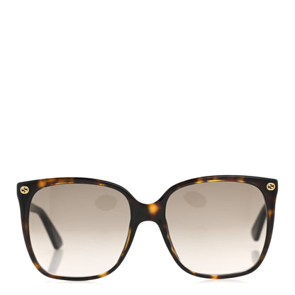 Gucci Acetate GG Sunglasses GG0022S Tortoise 2 of 8