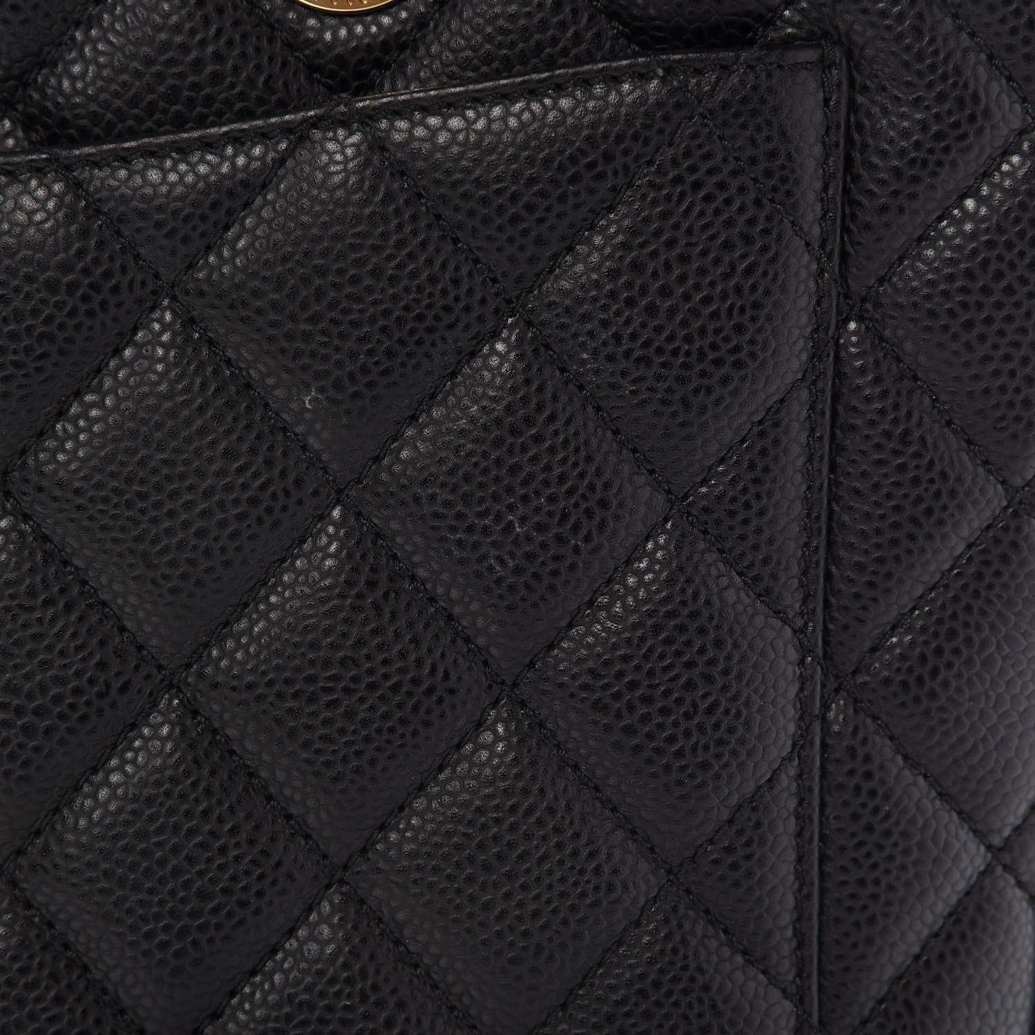 Chanel Caviar Quilted Grand Shopping Tote GST Black 10 of 10