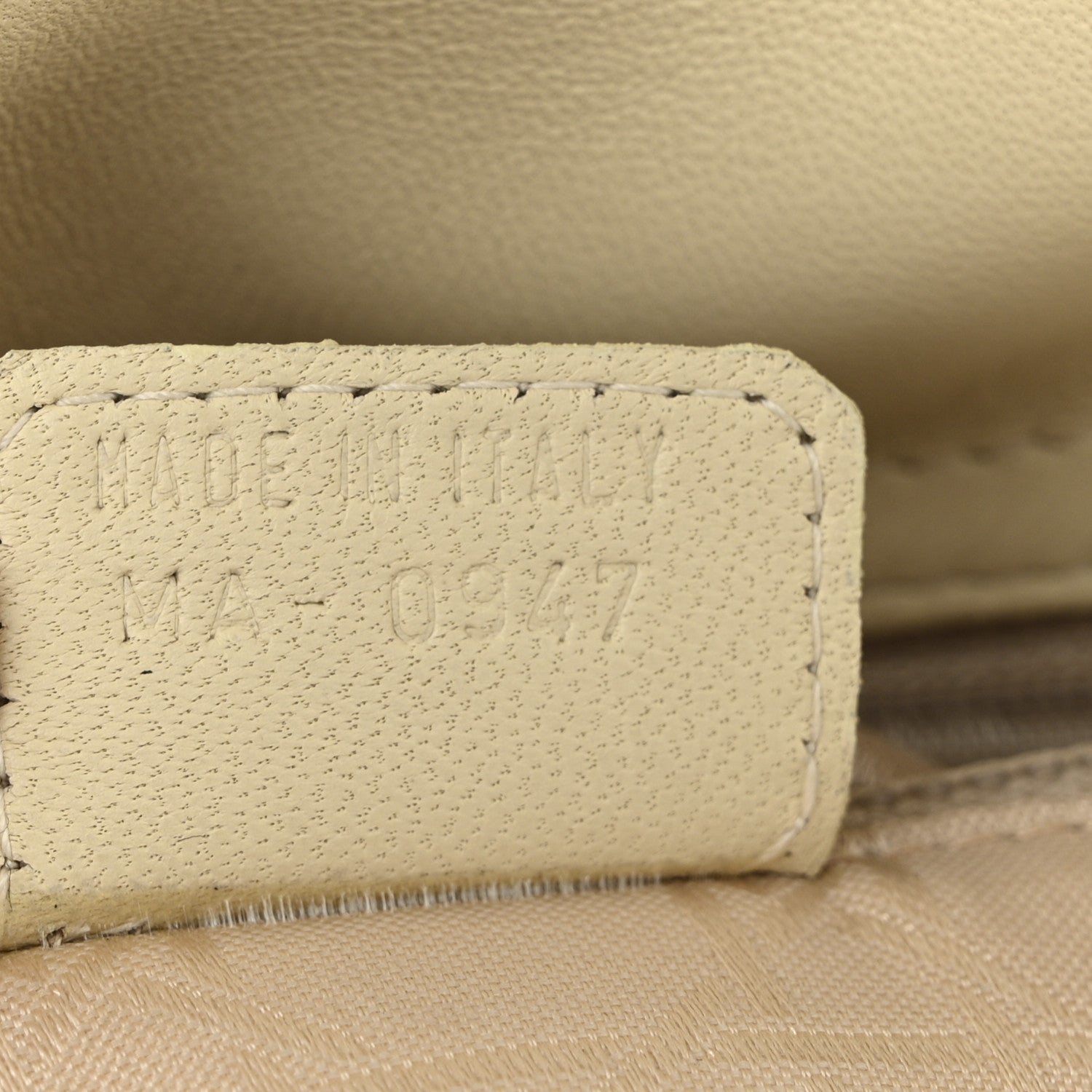 Christian Dior Lambskin Cannage Mini Lady Dior White 7 of 11