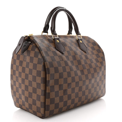 Louis Vuitton Damier Ebene Speedy 30 3 of 10