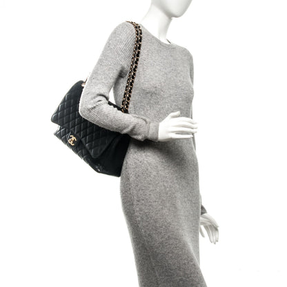 Chanel Caviar Quilted Maxi Double Flap Black 2 of 13