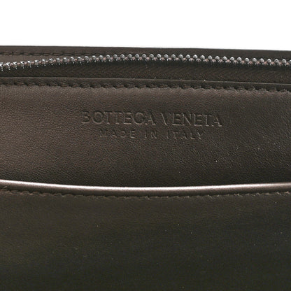 Bottega Veneta Calfskin Intrecciato Small Document Case Dark Brown 6 of 10