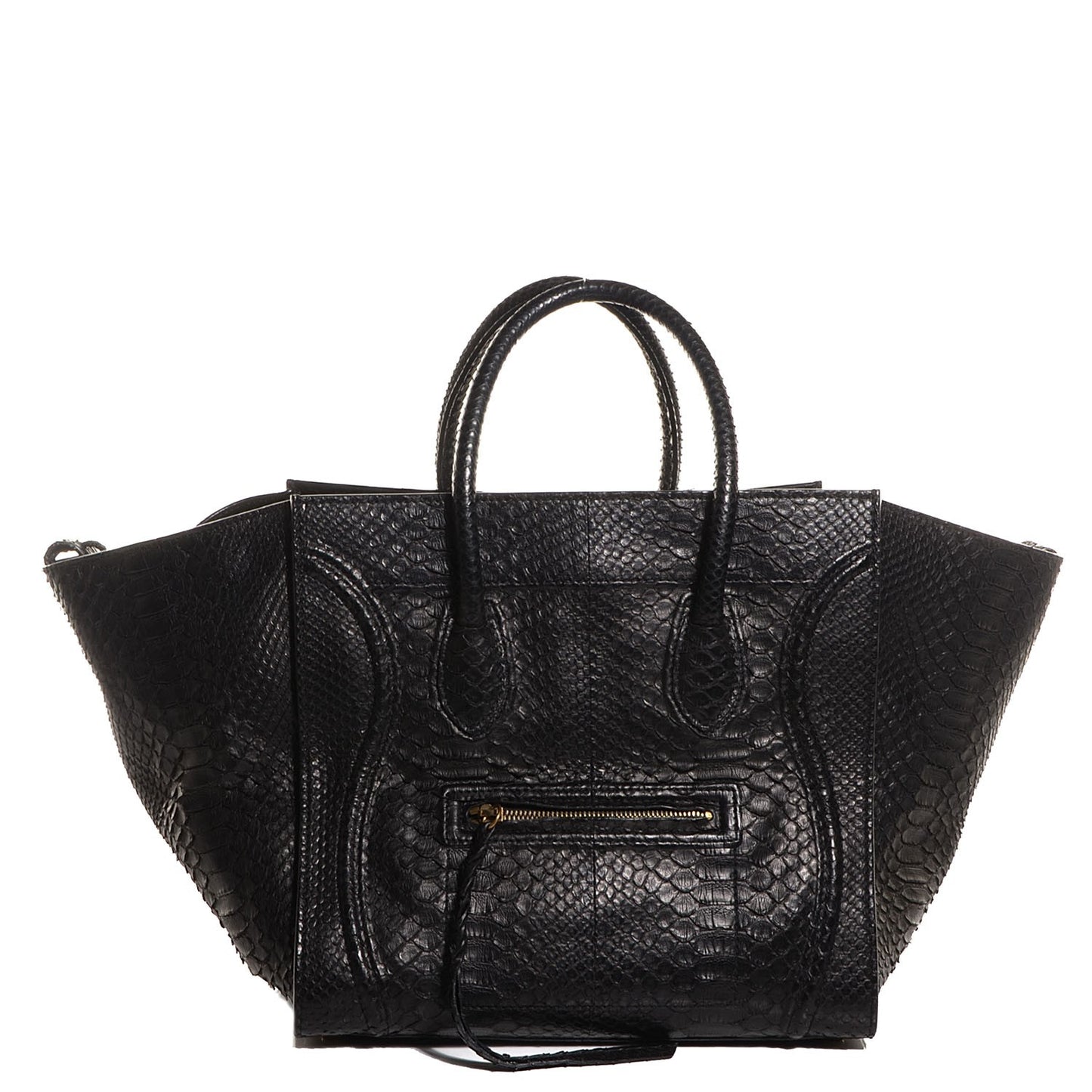 Python Medium Phantom Luggage Black