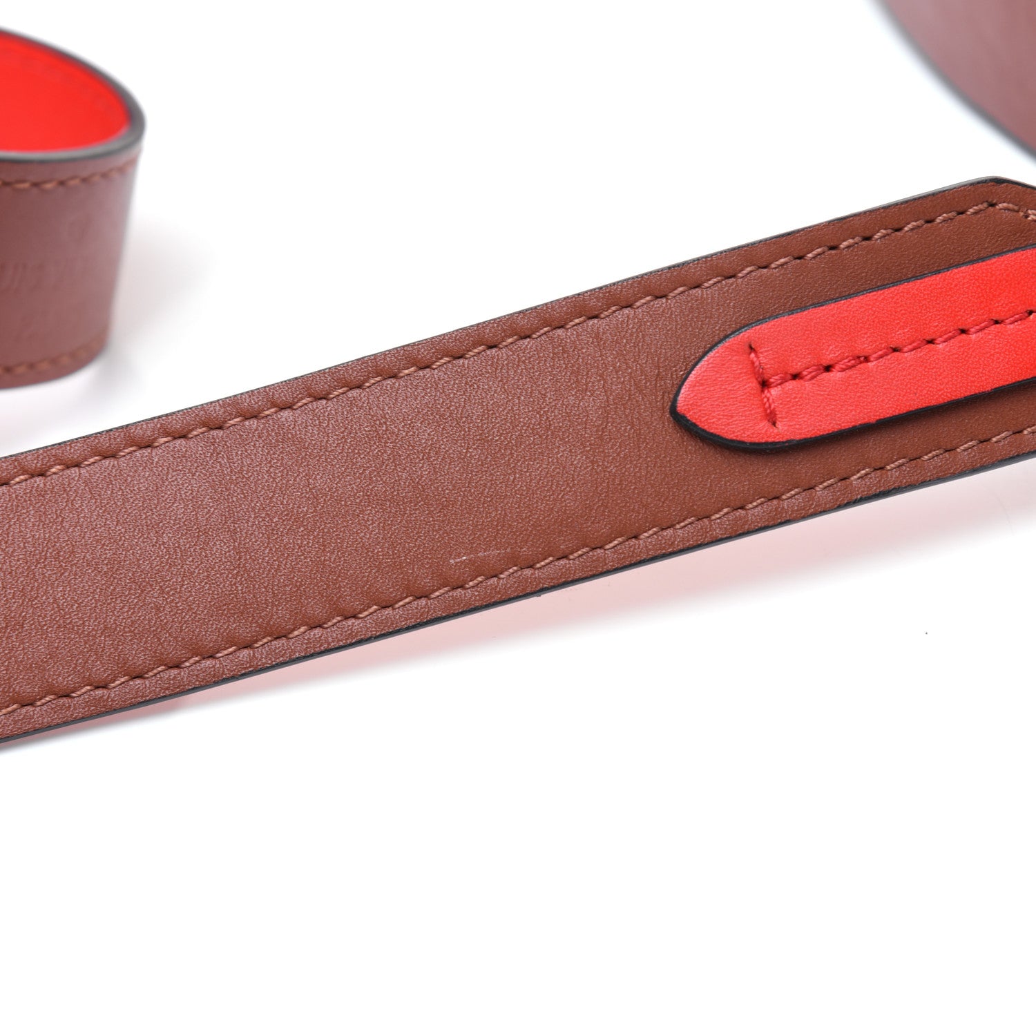 Louis Vuitton Monogram Tuileries Besace Caramel Rouge 20 of 21