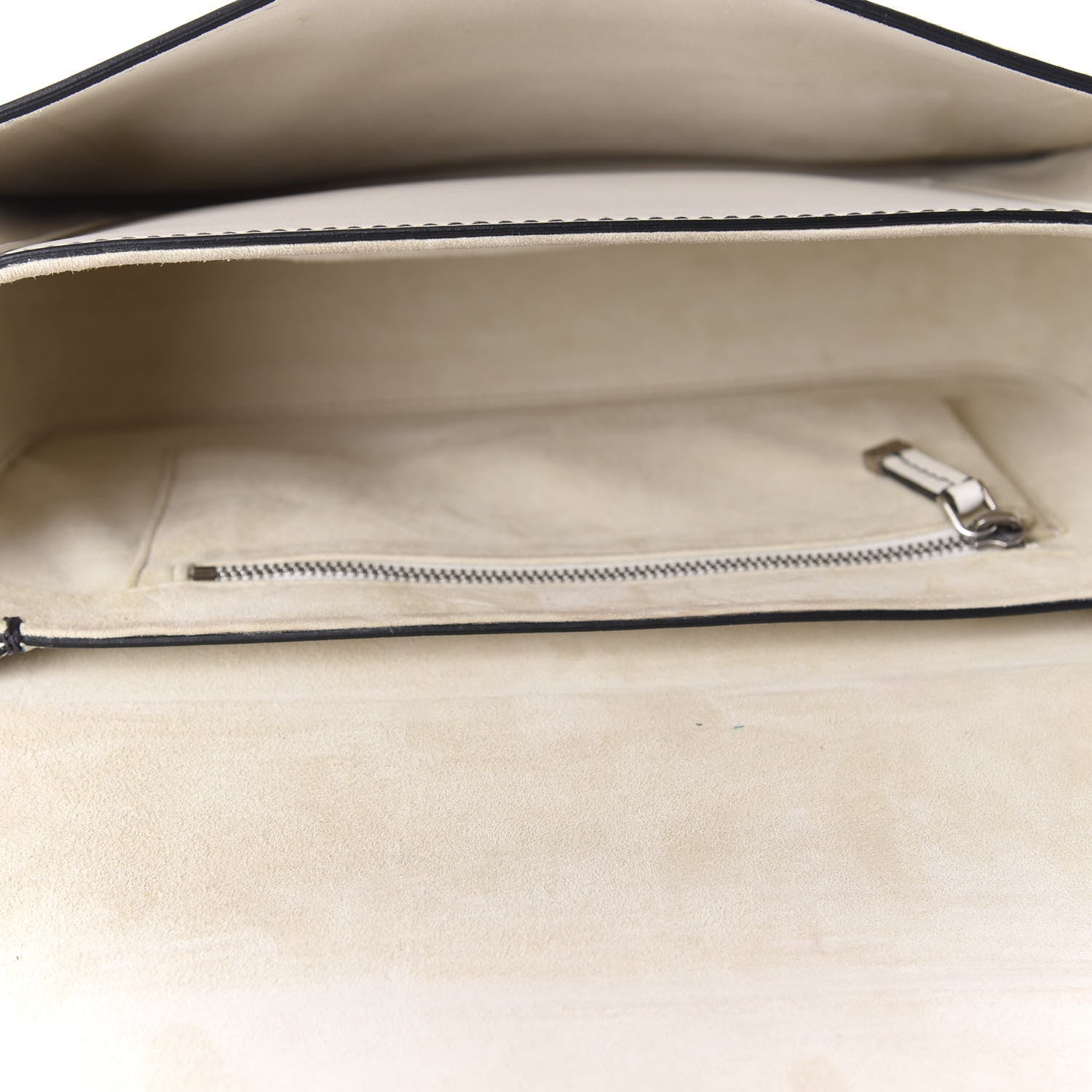Christian Dior Smooth Calfskin Dio(r)evolution Flap Bag Off White 5 of 17