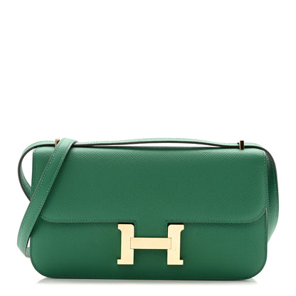 Hermes Epsom Constance 1-Elan Vert Vertigo 1 of 14