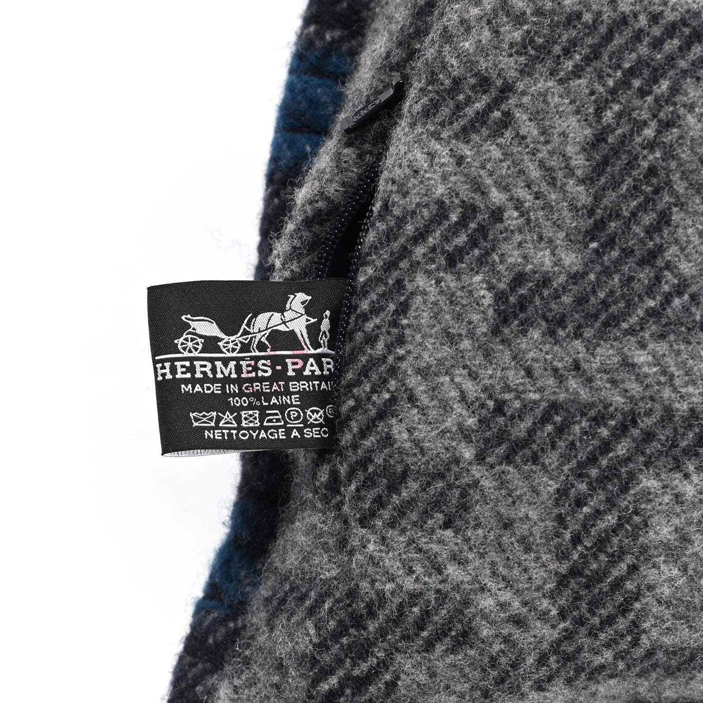 Wool Plaid Escapade Pillow