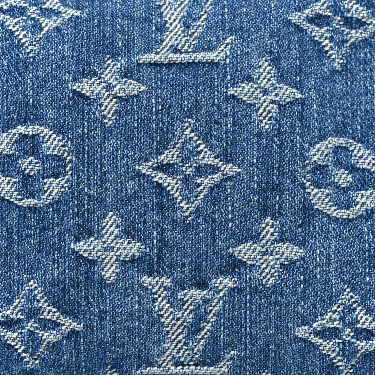 Louis Vuitton Monogram Denim Hills Pochette Blue 7 of 10