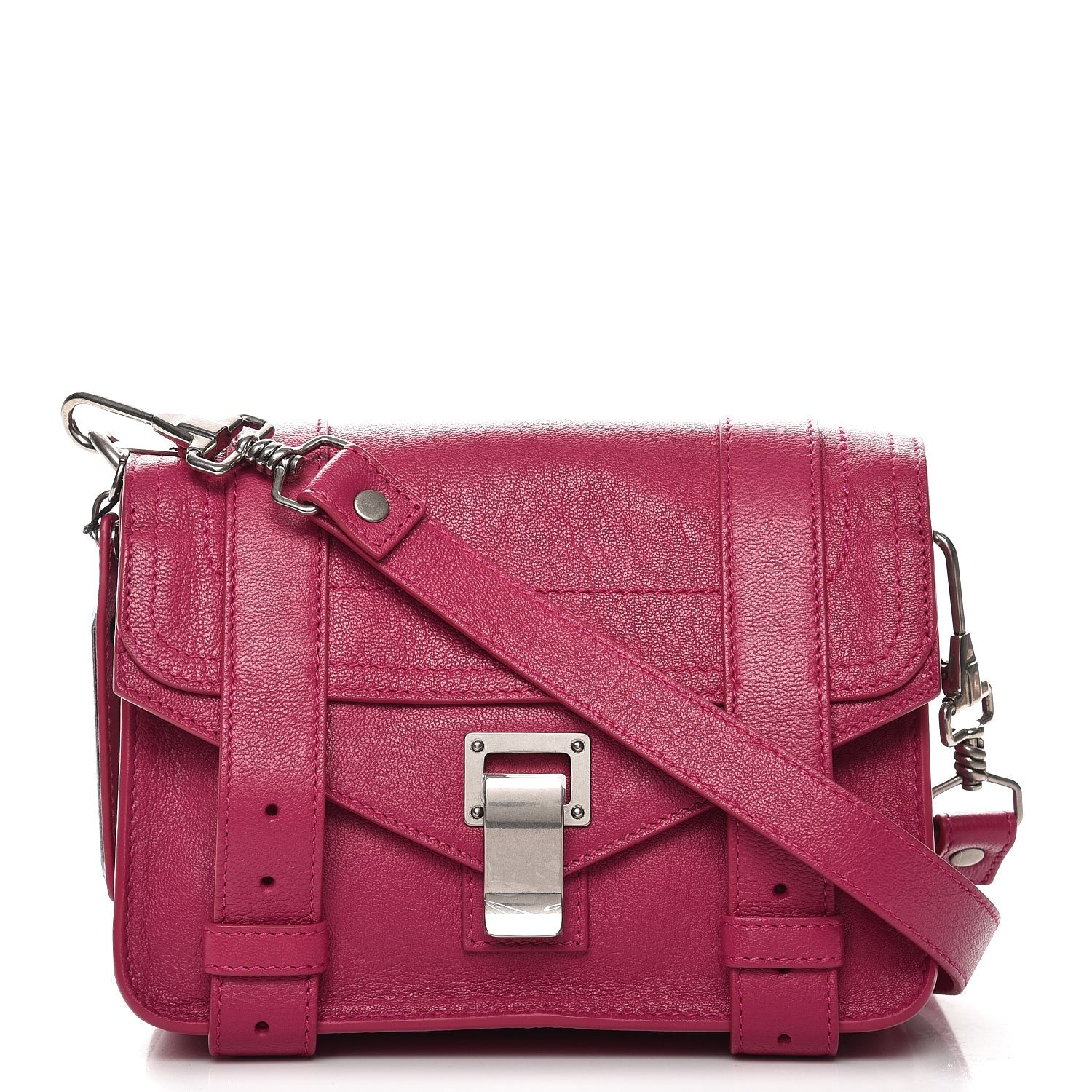 Proenza Schouler Lambskin PS1 Mini Crossbody Bag Peony 1 of 10