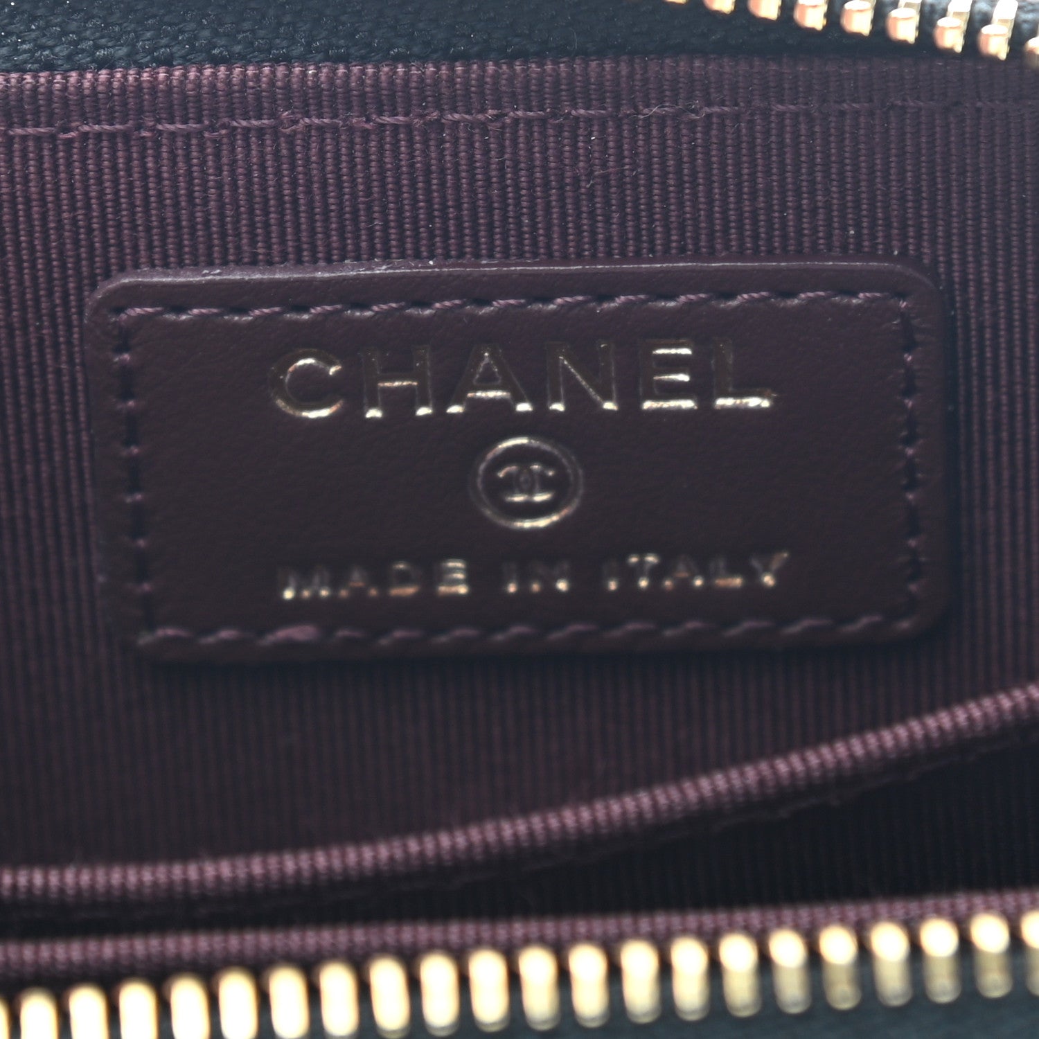 Chanel Caviar Quilted Zip Coin Purse Black 6 of 7