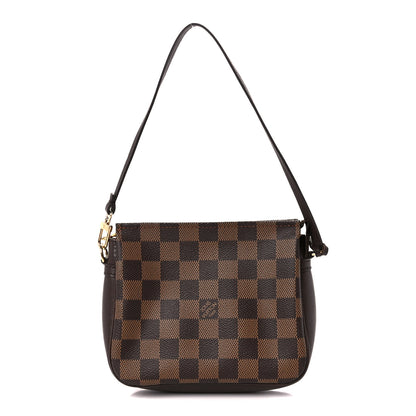Louis Vuitton Damier Ebene Trousse Make Up Bag Pochette 1 of 10