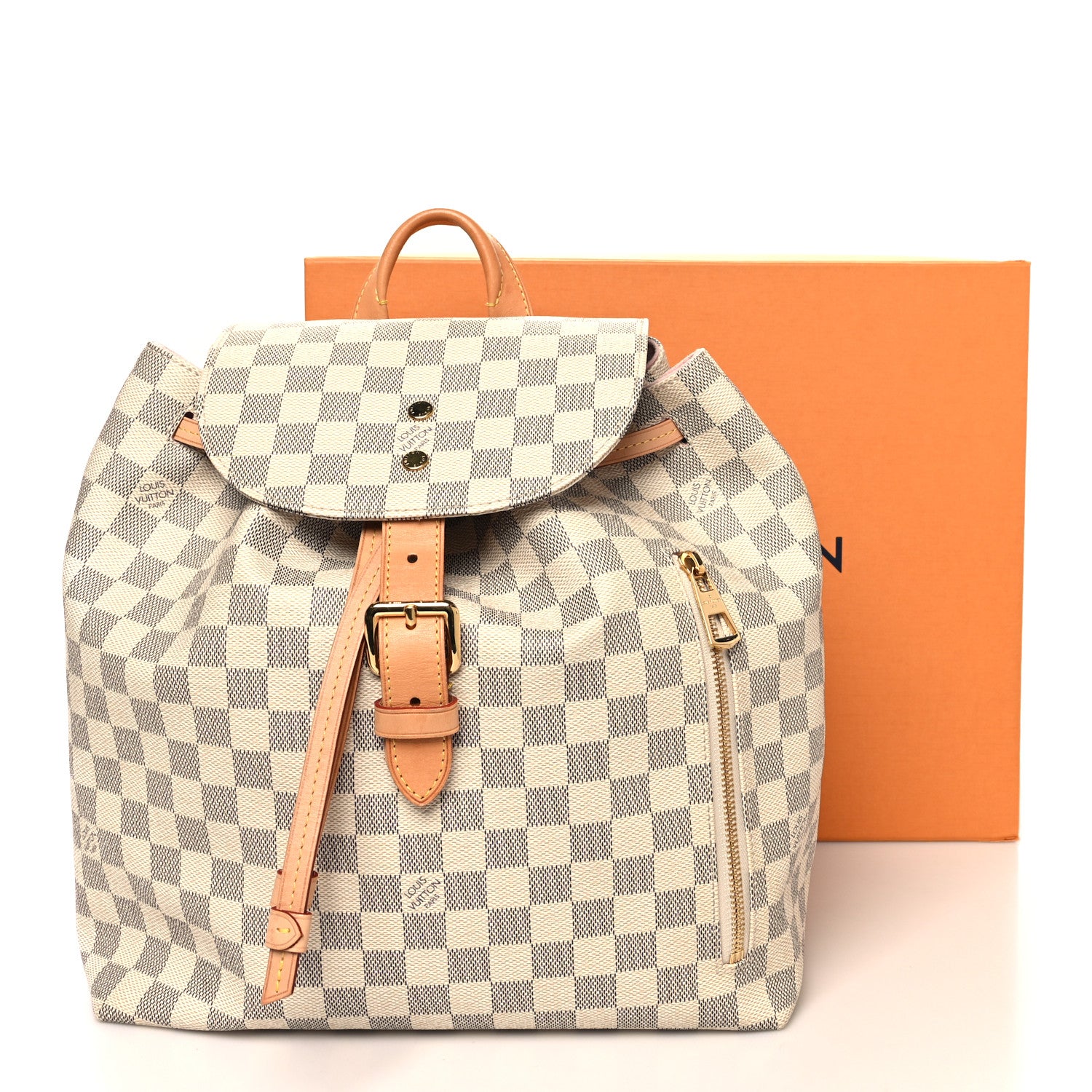 Louis Vuitton Damier Azur Sperone Backpack 10 of 10