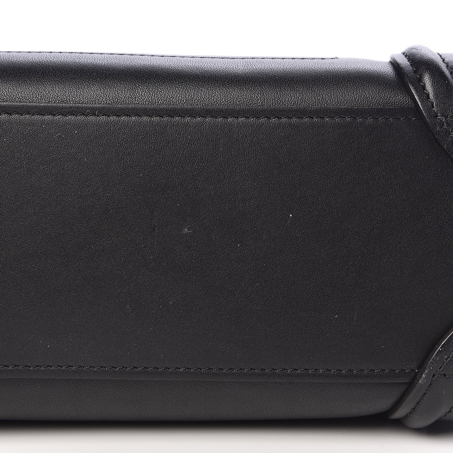 Smooth Calfskin Nano Luggage Black