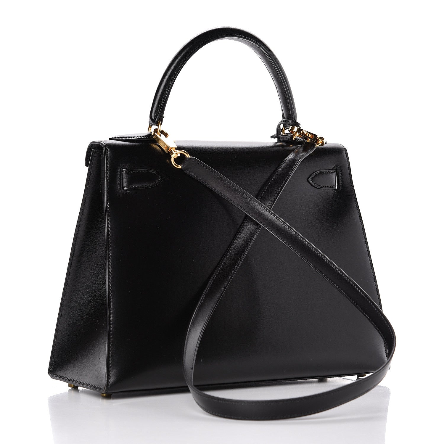 Hermes Box Kelly Sellier 28 Black 3 of 44