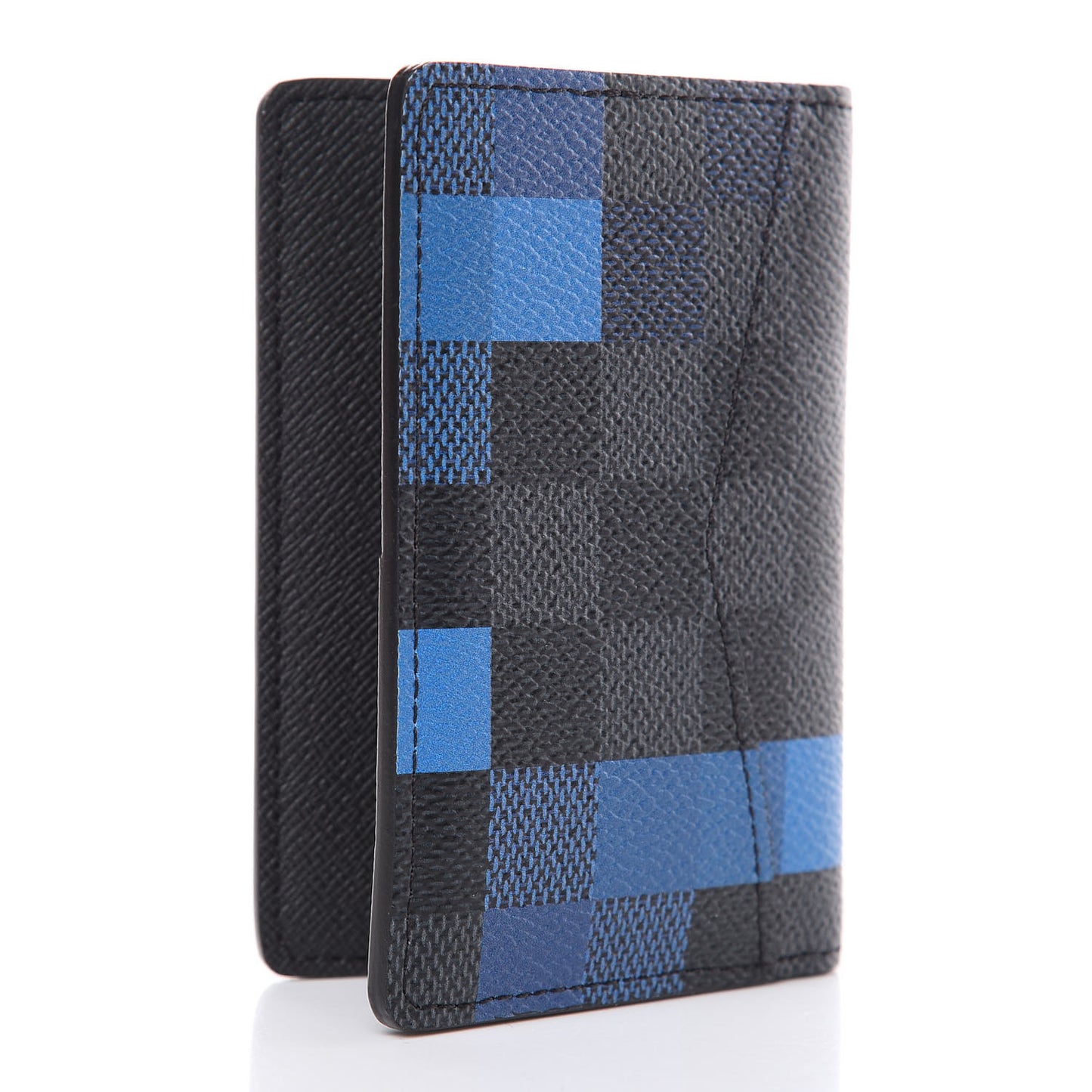 Damier Graphite Pixel Pocket Organizer Blue