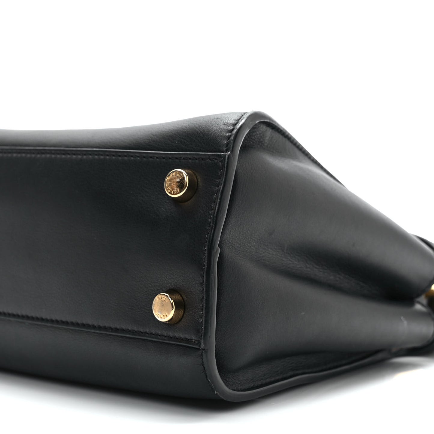 Vitello Tahiti Burro Medium Peekaboo Iconic Essentially Satchel Black Corda
