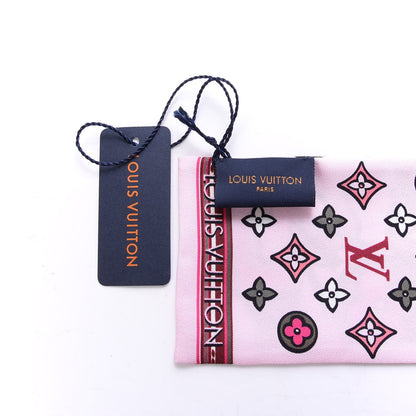 Louis Vuitton Silk Monogram Street Bandeau Rose 3 of 3