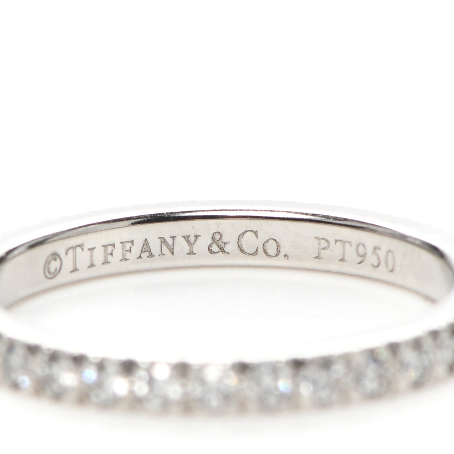 Tiffany Platinum Diamond .40ctw Novo Ring 47 4 4 of 5