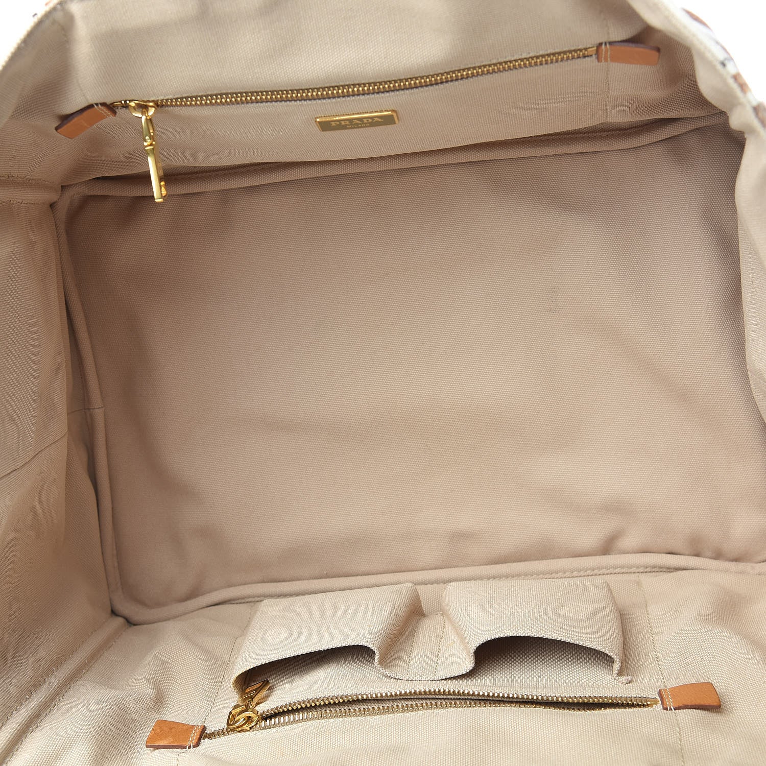 Prada Tessuto Stampato Plaid Tote Moro 6 of 25