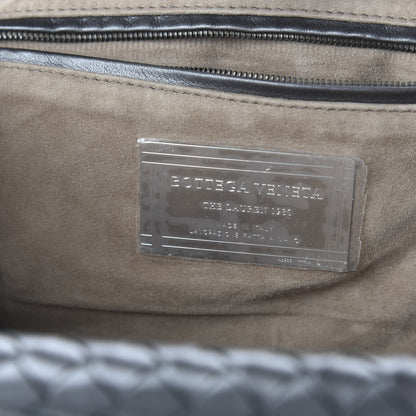 Bottega Veneta Nappa Intrecciato The Lauren 1980 Clutch Ebano 8 of 9