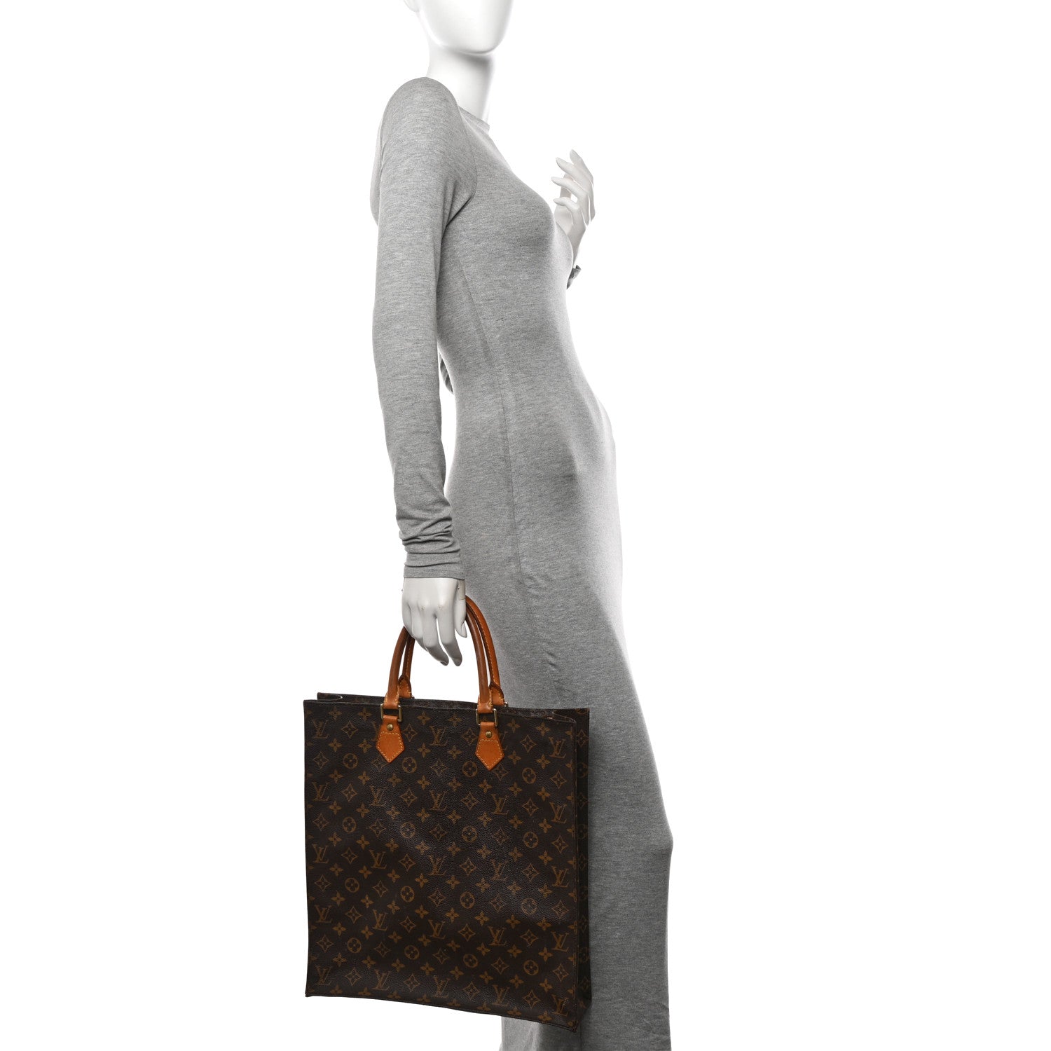 Louis Vuitton Monogram Sac Plat 2 of 12