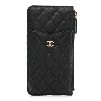 Chanel Caviar Quilted Classic iPhone Pouch Black 1 of 8