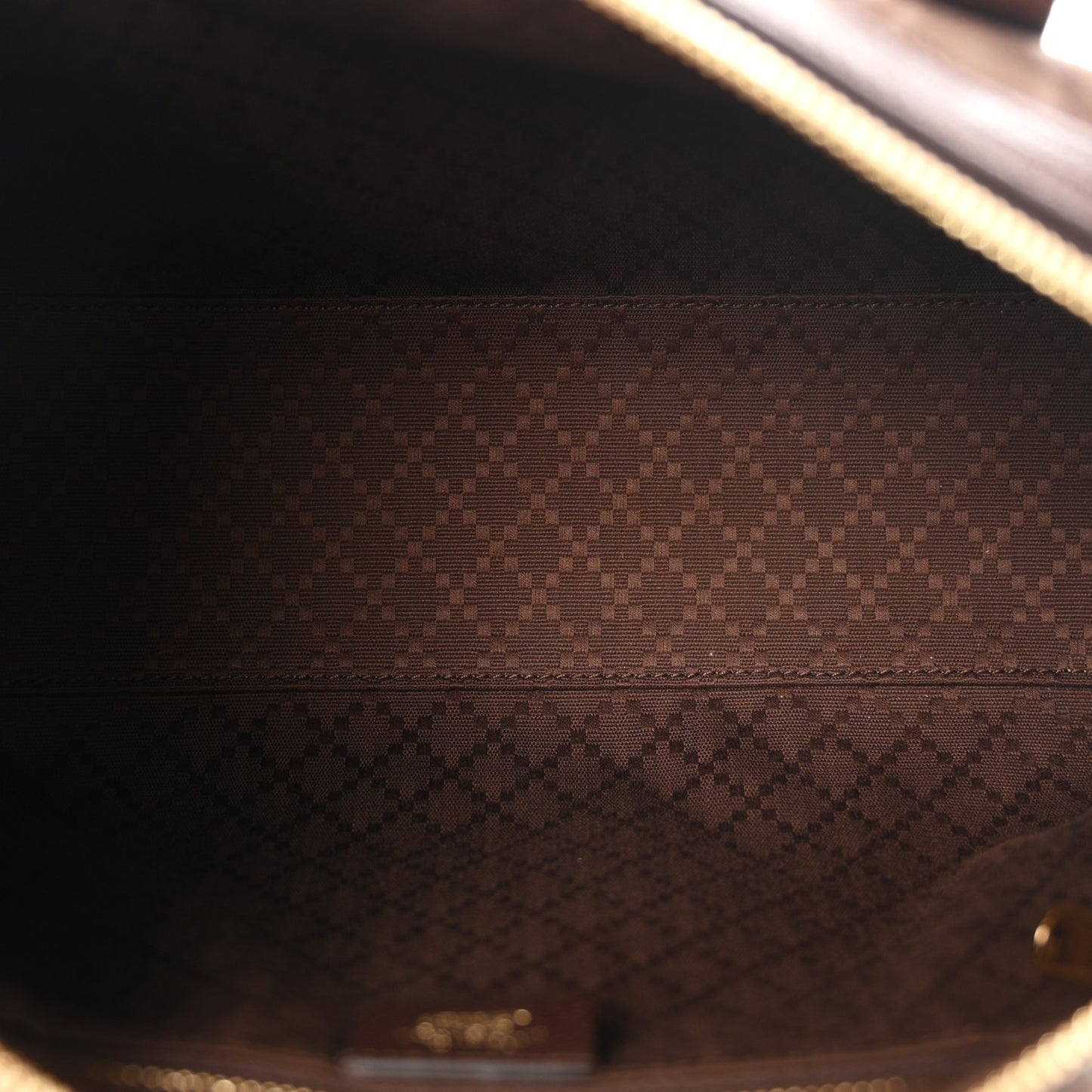 Suede Web Medium Borsetto Boston Dark Brown