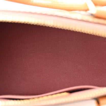 Louis Vuitton Vernis Alma BB Rose Velours 5 of 10