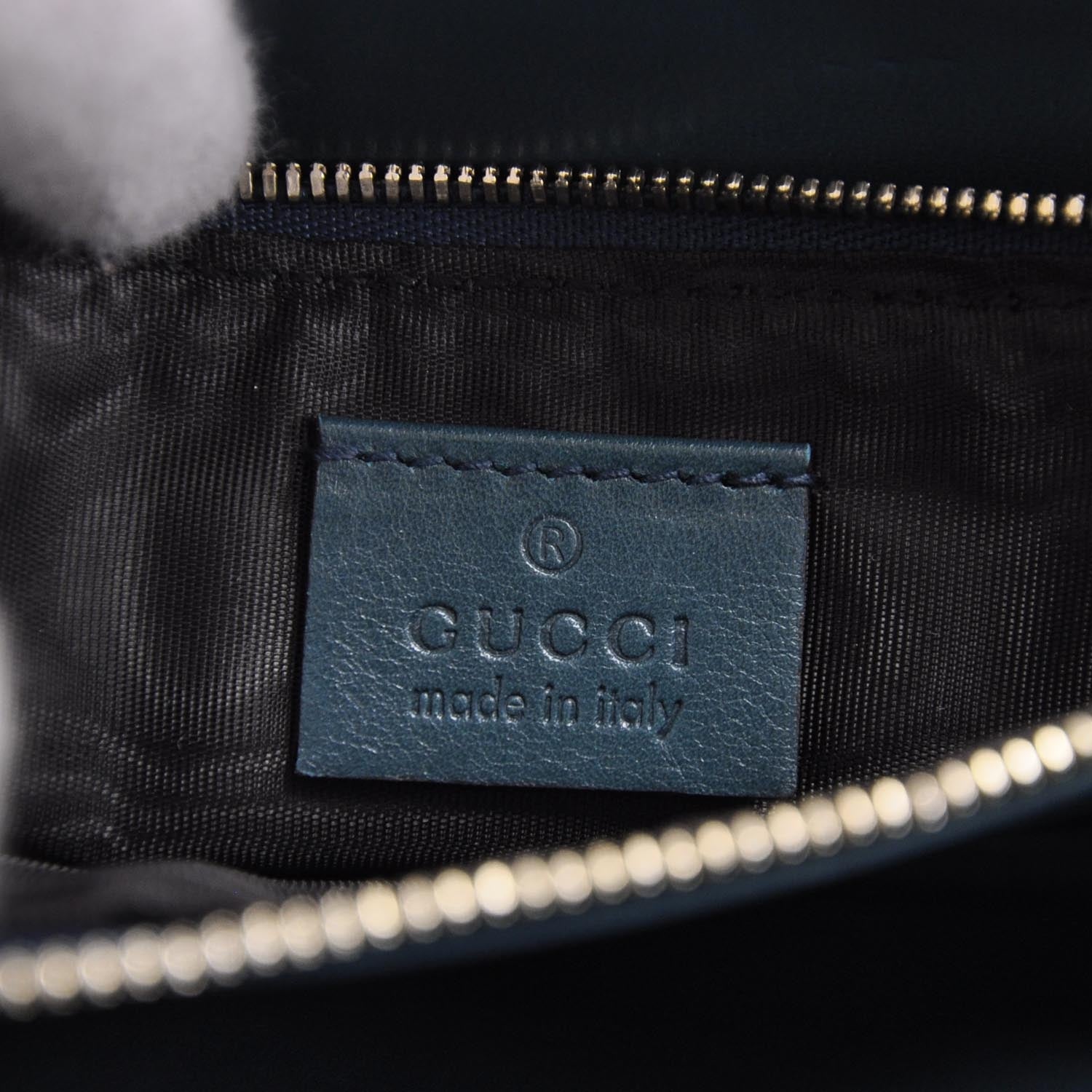 Gucci Leather 1973 Top Handle Flap Bag 8 of 9