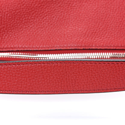 Gucci Pebbled Calfskin Large Soho Hobo Tabasco Red 10 of 13