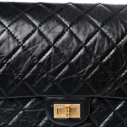 Chanel Aged Calfskin Quilted 2.55 Reissue 226 Flap Black 10 of 11