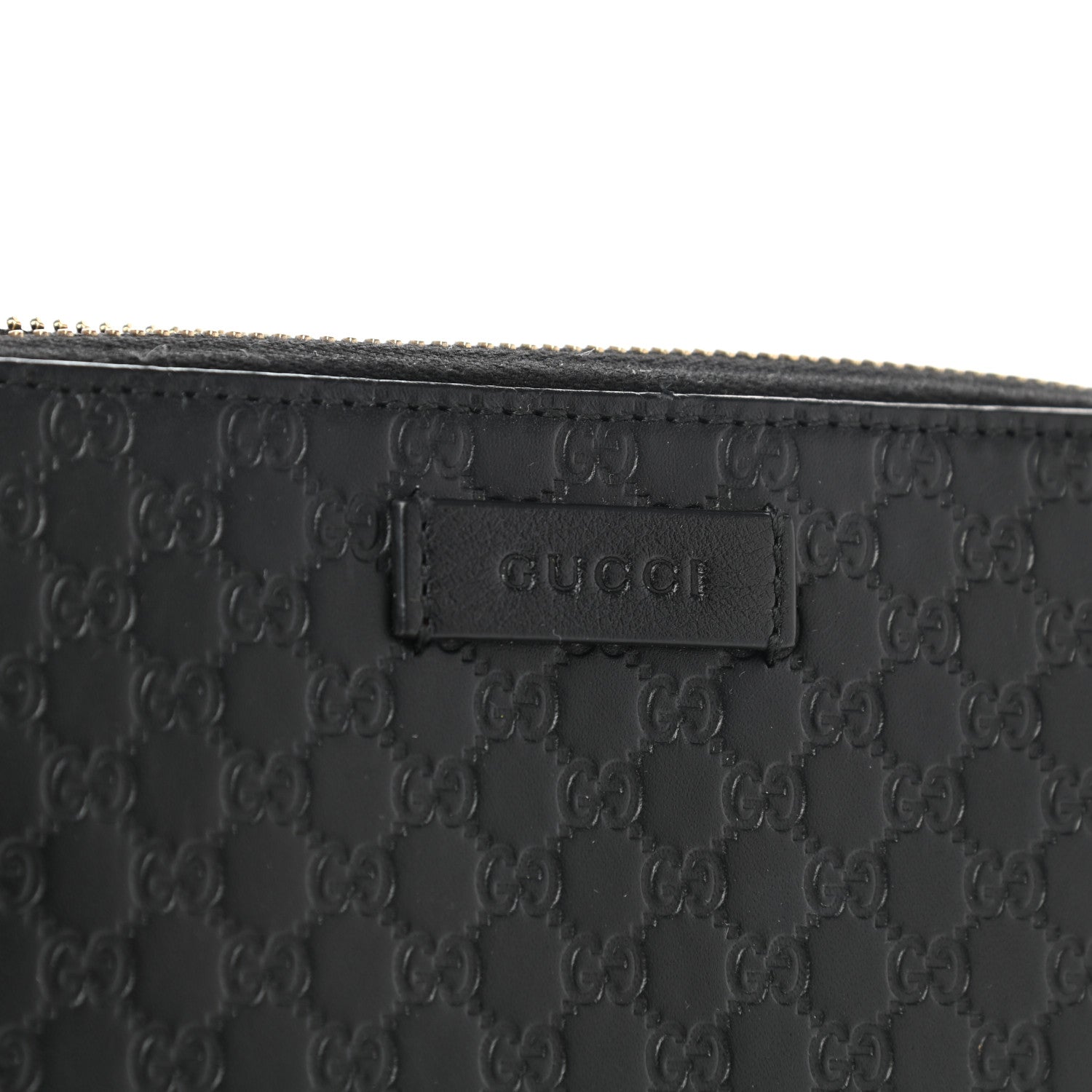 Gucci Microguccissima Zip Around Wallet Black 6 of 9