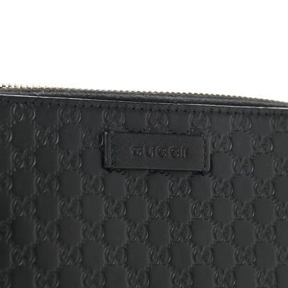 Gucci Microguccissima Zip Around Wallet Black 6 of 9